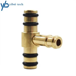 For Yamaha FJ600 XS750 XS1100 Carburetor Brass Fuel Tee Fitting 2H7-14988-00 - Picture 1 of 8