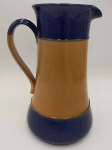 Englischer Royal Doulton blau braun Keramik Krug 2163 Lambeth glasiertes Steinzeug - Bild 1 von 12