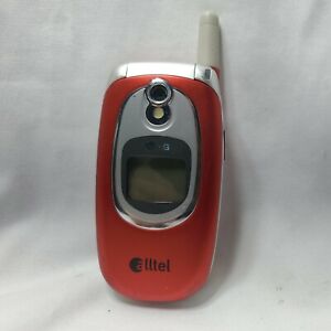 Alltel LG Flip Phone Red AX5000 parts only