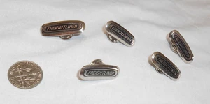 Lot of 5 Vintage Freightliner Logo Chrome Silver Lapel - Hat Pins - Picture 1 of 3