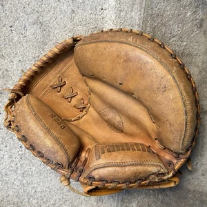 Vtg Franklin 4253 Catchers Mitt 10” Youth Baseball Softball Glove RHT - Picture 1 of 18