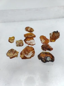 10 Pcs Extremely Rare Monazite Ce Crystals Having Perfect Pakistan. - Picture 1 of 17