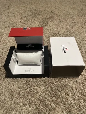 Tissot подлинный часы презентационная коробка чехол с буклетами подушка скольжения чехол только - Изображение 1 из 4