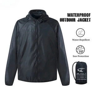 Men's Women's Waterproof Hiking Jacket Quick Dry Sun Protection Windbreaker - Picture 1 of 29
