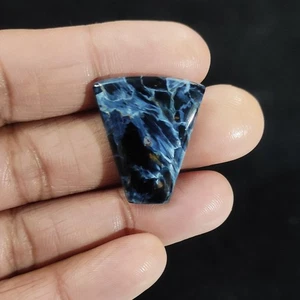 20.55 Cts Natural Pietersite Cabochon Meditation Necklace Supply 27X23X4.5 MM - Picture 1 of 6