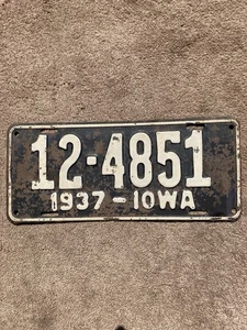 Targa Iowa 1937 - 12 4851 - Bella - Foto 1 di 2