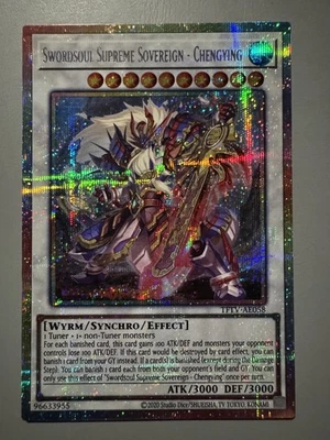 YUGIOH SWORDSOUL SUPREME SOVEREIGN - CHENGYING ASIA ENGLISH TFTV-AE058 PSER - Image 1 of 3