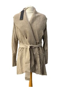 kobi halperin haferflockenbraun ALESSANDRA Strickjacke Größe M Merinowolle NEU Damen - Bild 1 von 12