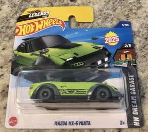 Hot Wheels MAZDA MX-5 MIATA VERDE LEGENDS TOUR 2025 1:64 - Foto 1 di 2