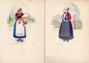 3 ROMA Tourist Class Menüs vom 26. Januar 1937 - Frühstück, Mittag- & Abendessen - Bild 1 von 4