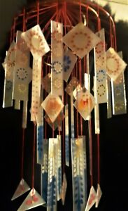 New Listing Frosted Japanese Glass Wind chime Sounds Of Ice Tinging Glass vintage style