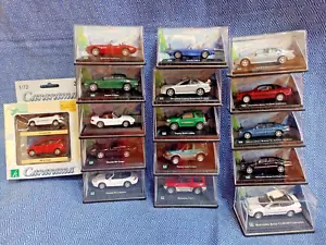 CARARAMA AUTO 1:72 METAL ASSORTITE GIP SPIDER CLASSICHE - Foto 1 di 1