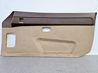 NICE USED ORIGINAL PORSCHE 924 924S 944 PASSENGERS DOOR PANEL BROWN/TAN #8 - Изображение 1 из 4
