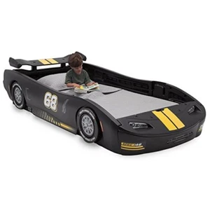 Race Car Bed Kids Twin Standard Big Room Toddler F1 Night Mattress Bedroom Guest - Picture 1 of 3