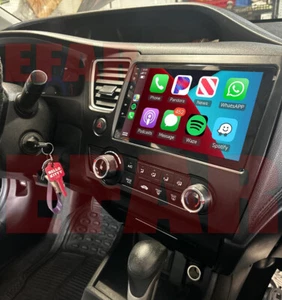 Radio estéreo automática para automóvil para Honda Civic 2013-2017 Carplay Android GPS navegación WIFI - Imagen 1 de 19