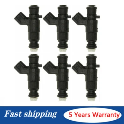 Inyector de combustible 6 piezas para Buick Allure LaCrosse 2005-08 y Rendezvous 2004-2006 3,6 L Foto 1 de 4