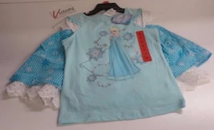 NUEVO Disney Frozen Elsa Aqua Mist 913932 Juego de 2 Piezas para Niñas Talla 6x 6 - Imagen 1 de 4