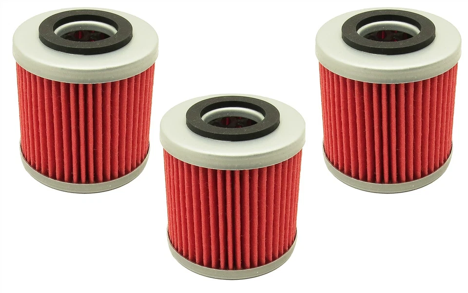 Aitook Three Pack Oil Filter for Husqvarna TE 510 450 410 250 E 2002-2007 Foto 1 de 3