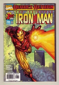 Iron Man Vol 3 #1 - Feb. 1998 Marvel 2,99 $ - Heroes Return - Near Mint (9,6) - Bild 1 von 1