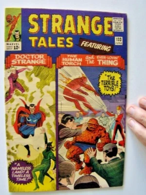 Strange Tales #133 Doctor Strange Steve Ditko Art & Human Torch 1965 FN - Image 1 of 4