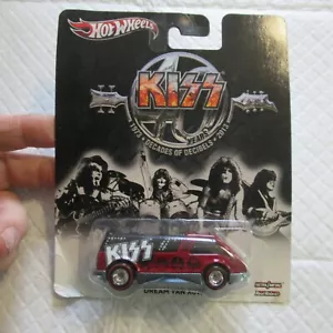 VINTAGE HOT WHEELS 2013 KISS DREAM VAN XGW - Picture 1 of 5