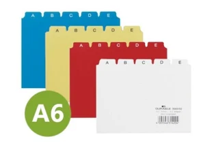 Durable Karteiregister Register Kartei Trennblätter A - Z DIN A6 quer 25-tlg - Bild 1 von 5
