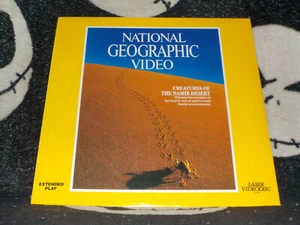 National Geographic Video Creatures of the Namib Desert NEW SEALED Laserdisc LD - Imagen 1 de 2