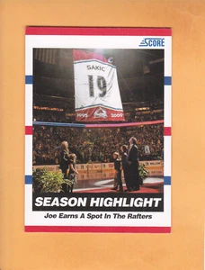 JOE SAKIC 2010-11 SCORE SEASON HIGHLIGHT #1 COLORADO AVALANCHE NM-MT  A1 - Picture 1 of 2