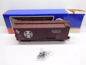 RO Trains Spur G Modelleisenbahn Santa Fe Box Car #3712 - Bild 1 von 13