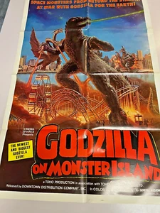 Godzilla on Monster Island Original Movie Poster, 27 x 41, 1976 - Picture 1 of 2