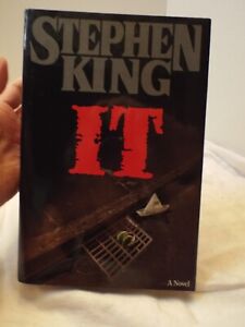 It by Stephen King (1986, Hardcover) Vintage First Edition VG Pennywise Horror