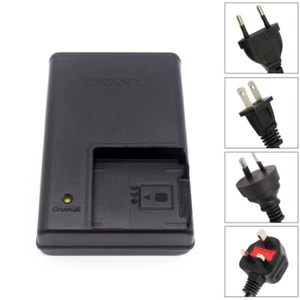 Black Battery charger For Cyber-Shot DSC-W180 DSC W180 - Picture 1 of 7