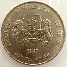 [090] Coin 1987 Singapore 20 Cents