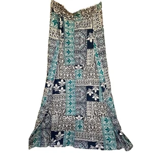 Earthbound Trading Maxi Skirt Double Sided with Slit Medium - Picture 1 of 2