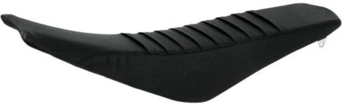 Capa de assento Flu Designs Kawasaki plissada aderência preta KX 250F/450F 2012-15 # 25401 - Imagem 1 de 3