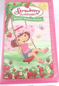 Strawberry Shortcake:  Spring For Strawberry  Shortcake VHS Tape  - Picture 1 of 3