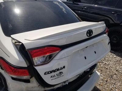 21 2021 TOYOTA COROLLA APEX DECKLID WHITE WITH SPOILER  Foto 1 de 4
