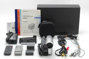 [ NEAR MINT in BOX ] SONY DCR-HC96 Mini DV Camcorder Handycam Silver From JAPAN - Picture 1 of 8