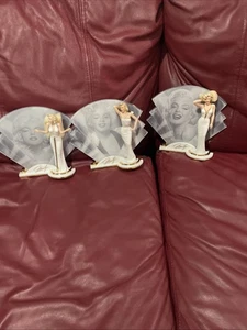 Juego de tres figuras de Marilyn Monroe - Imagen 1 de 2