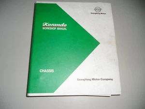 Manuale Di Officina SsangYong Korando 03/1997 - Foto 1 di 1