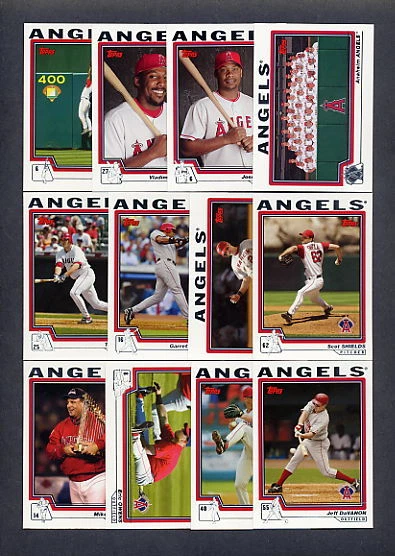 2004 Topps Anaheim Angels TEAM SET (34) w/ Traded - Image 1 of 1