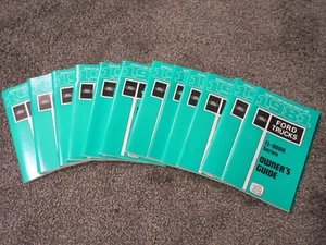 1981 FORD TRUCK CL-9000 SERIES OWNER’s GUIDE 12 MANUALS LOT ORIGINAL OEM  - Picture 1 of 1