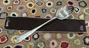 GERITY SILVER PLATE G48 13" CUCCHIAIO DA PORTATA PACIFIC SILVER PANNO VINTAGE MCM USATO IN OTTIME CONDIZIONI - Foto 1 di 9