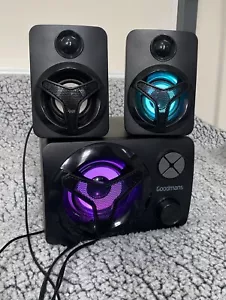 Goodmans PC Lautsprecher mit USB und Micro SD Wiedergabe Bluetooth Anschluss - Bild 1 von 9
