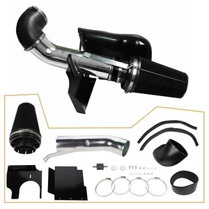 Cold Air Intake kit for GMC/Chevy V8 4.8L/5.3L/6.0L 99-06 Heat Shield + Filter - Picture 1 of 15