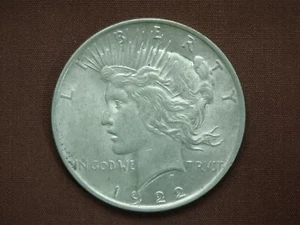 DÓLAR DE LA PAZ 1922 SOBRE ESTADO SIN CIRCULAR - Imagen 1 de 2