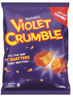 919724 4 x 100G BAG VIOLET CRUMBLE CHUNKS ITS THE WAY ITS SHATTERS THAT MATTERS