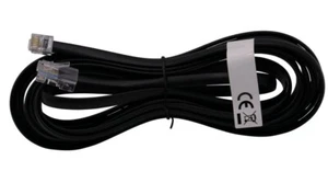 RJ45 8P6C 8-PIN to RJ12 6P6C 6-PIN Phone, Network Cable Adapter 36 inches - Afbeelding 1 van 5
