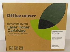 Office Depot HP CF031A Cyan Laser Toner Cartridge - Picture 1 of 2