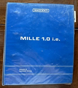 Manuale Assistenza Tecnica Officina INNOCENTI MILLE 1.0 I.E. (Fiat Uno Originale - Foto 1 di 18